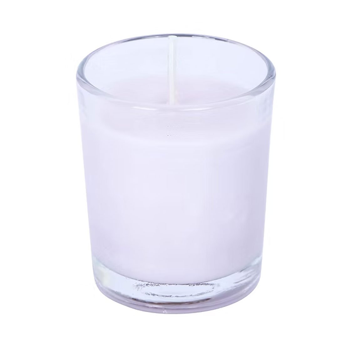 Set of 3 Scented Votive Glass Candles – 100% Natural Soy Wax, Berry Blast Aroma - Image 4