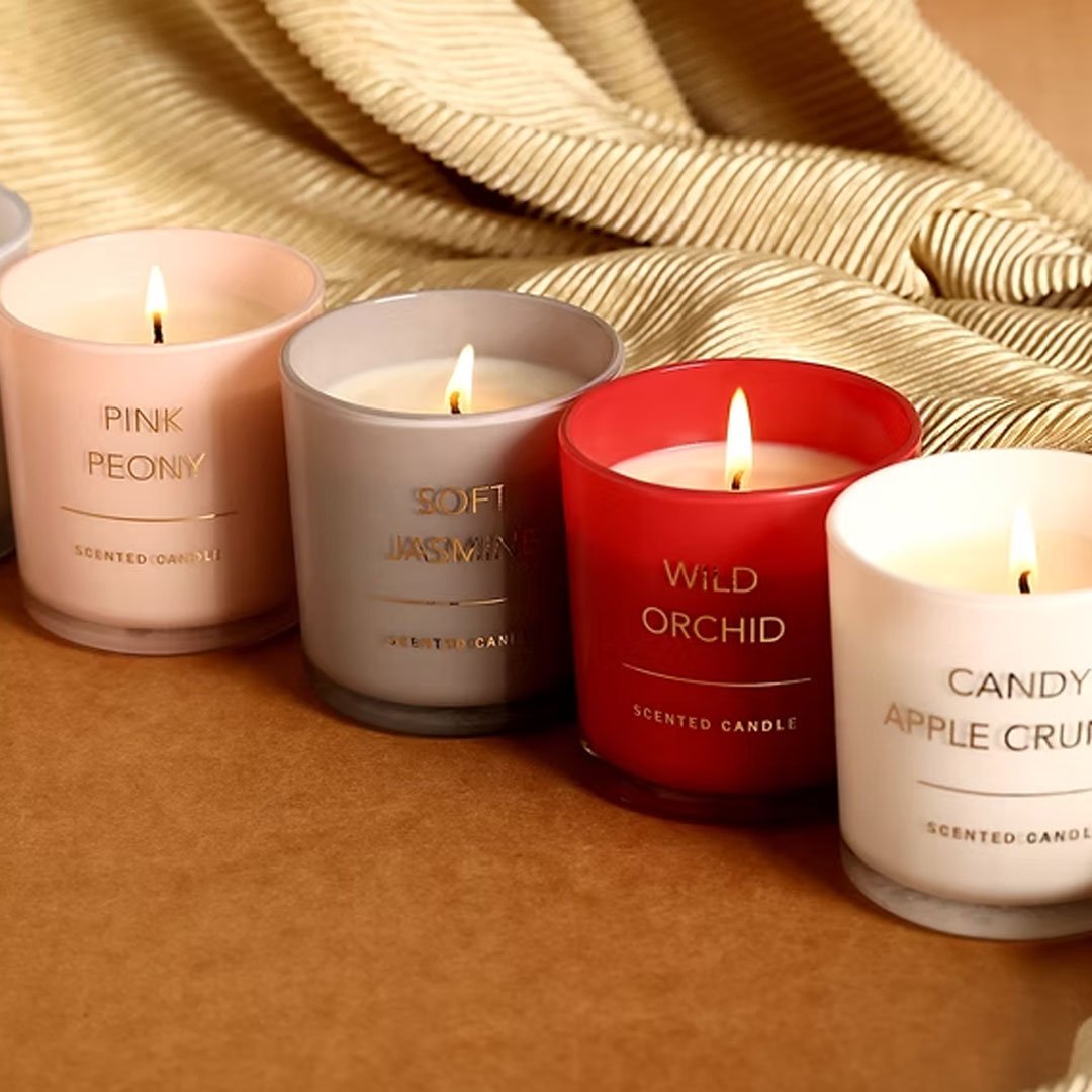Premium Soy Wax Jar Candle – Soft Jasmine - Image 2